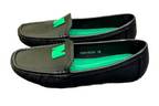 Black Beige Casual Loafer Shoes