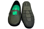 Black Beige Casual Loafer Shoes
