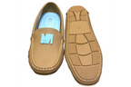Black Beige Casual Loafer Shoes