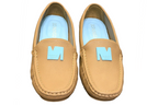 Black Beige Casual Loafer Shoes