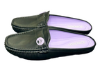 Black Beige Casual Mules