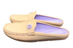Black Beige Casual Mules