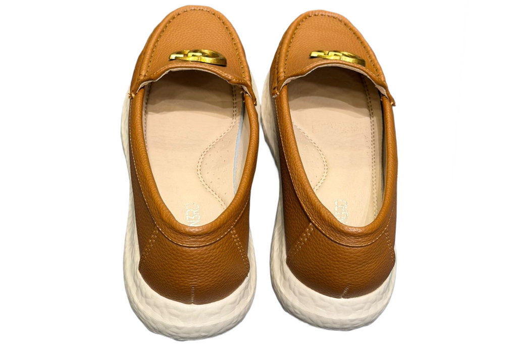 Black Brown Casual Thick Sole Loafers