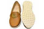 Black Brown Casual Thick Sole Loafers