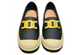 Black Beige Espadrilles