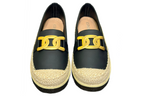 Black Beige Espadrilles