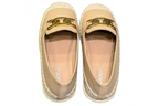 Black Beige Espadrilles