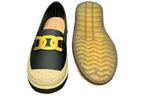 Black Beige Espadrilles