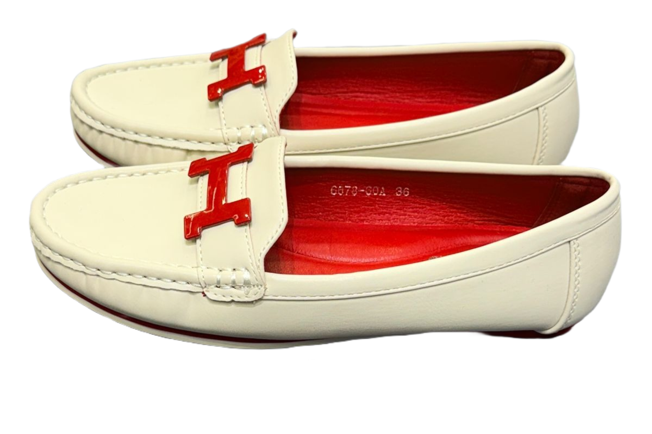 White Navy Comfy Casual Loafers