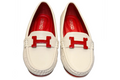 White Navy Comfy Casual Loafers