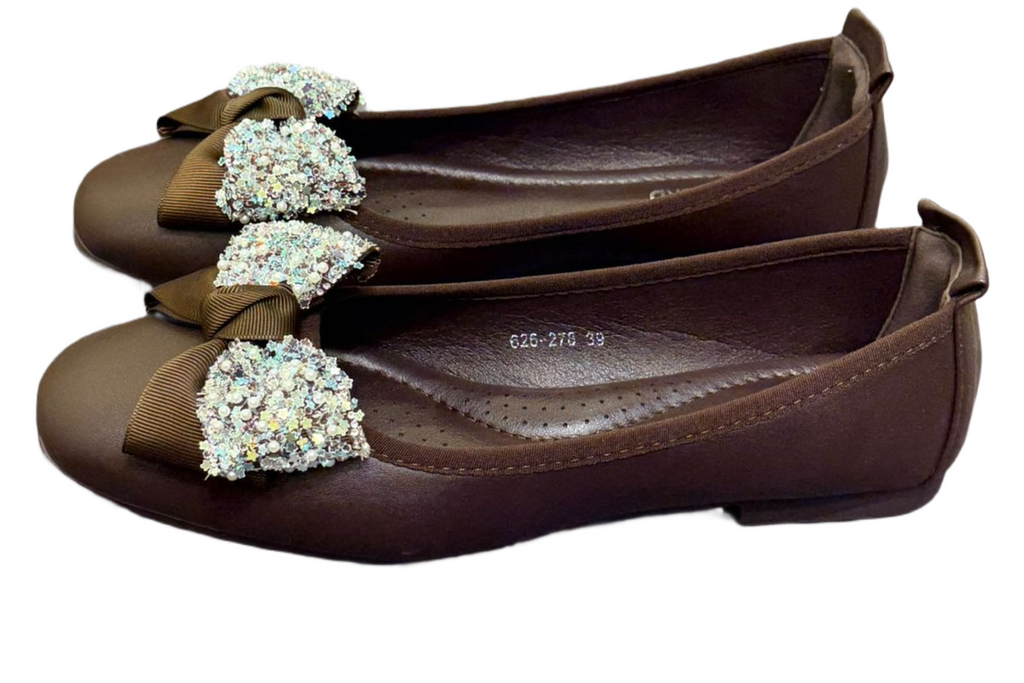 Coffee Cream Casual Shoe For Women