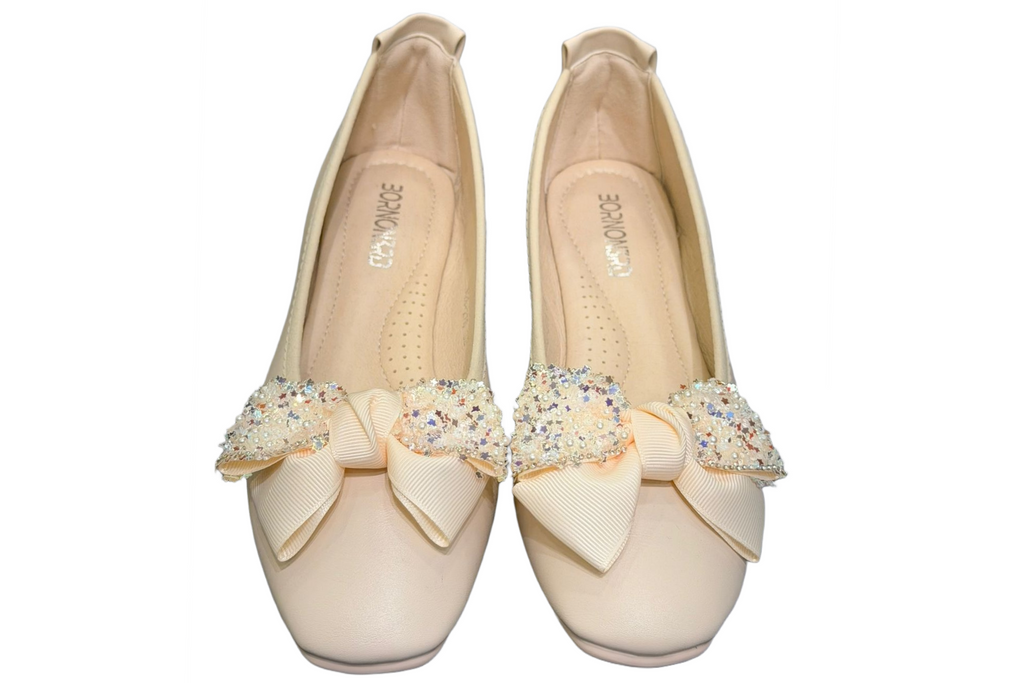 Coffee Cream Casual Shoe For Women