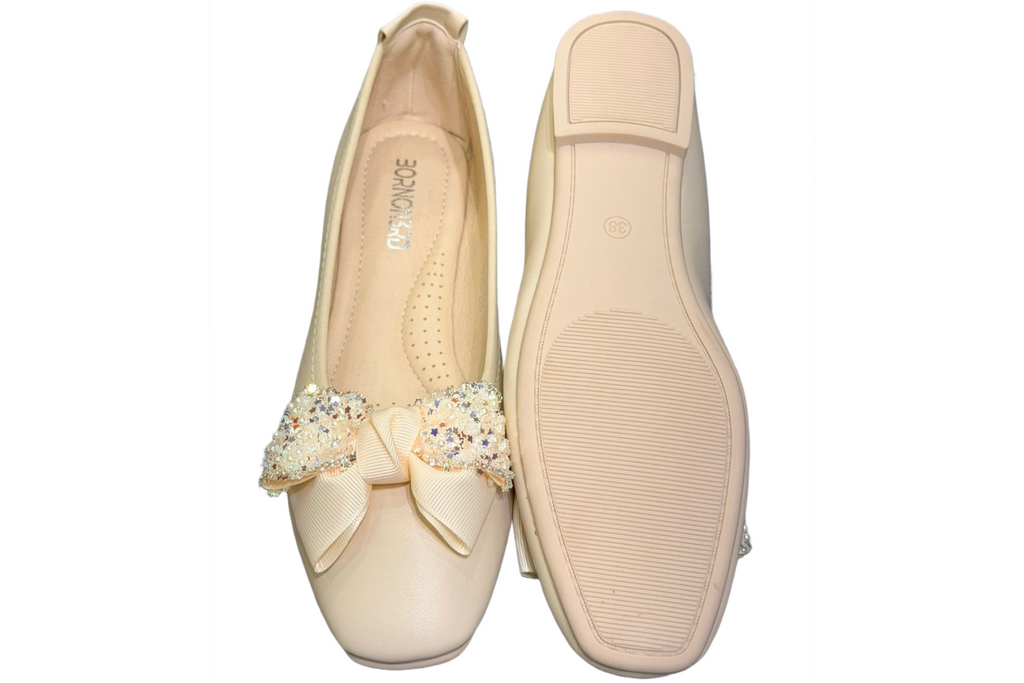 Coffee Cream Casual Shoe For Women