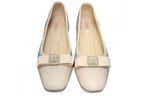 Pink Beige Fancy Shoe For Women