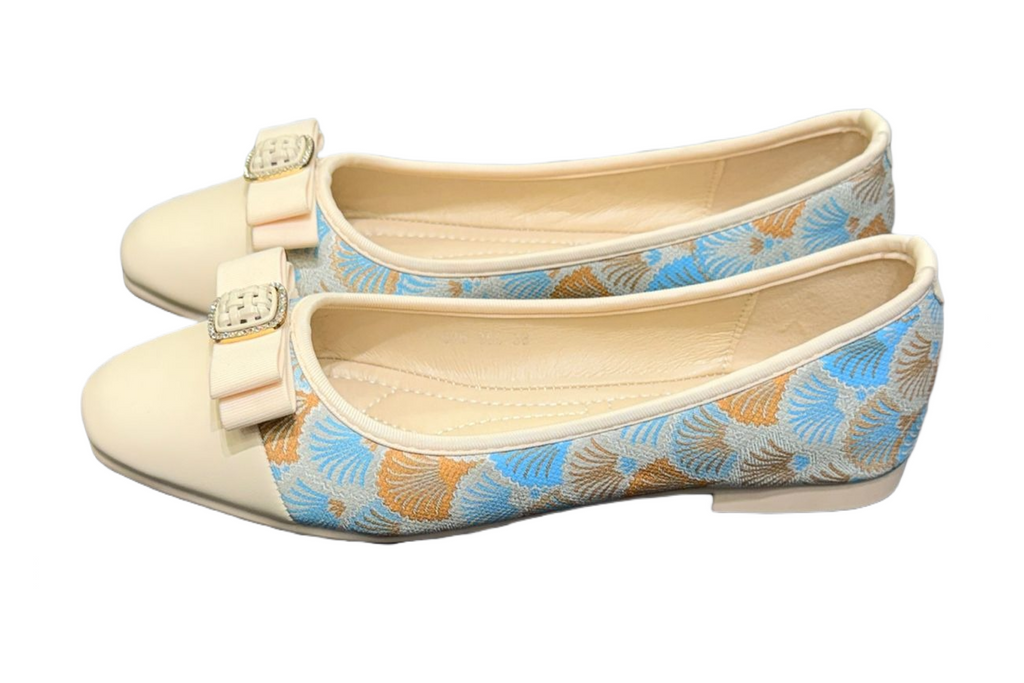 Pink Beige Fancy Shoe For Women