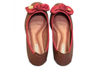 Maroon Coffee Fancy Shoes For Women