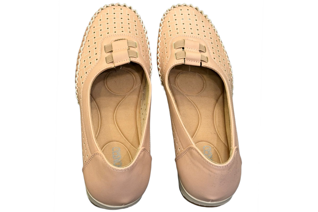 Khaki Pink Casual/Formal Shoes For Women