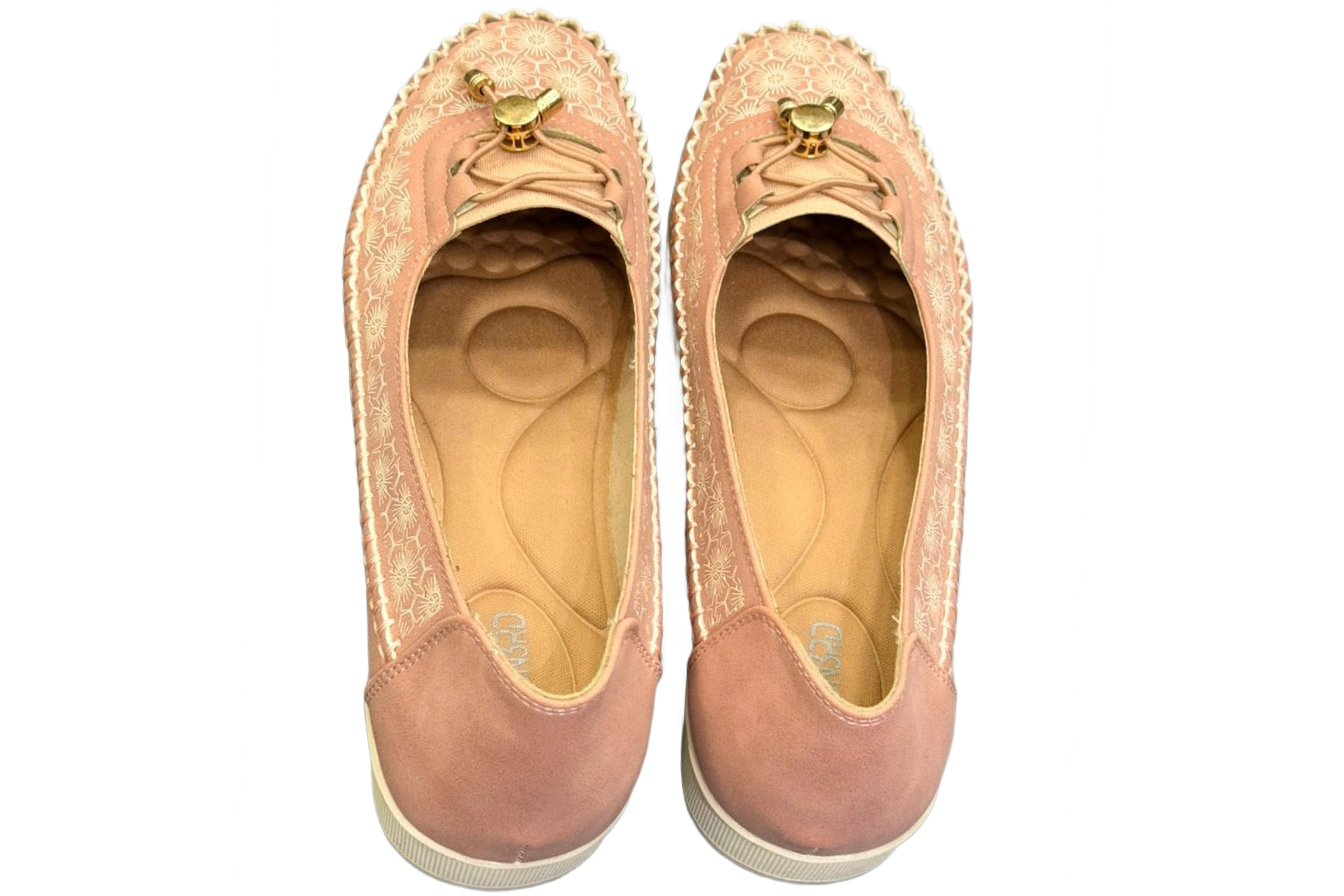 Pink Brown Casual Shoe For Women