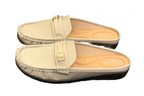 Khaki Brown Mules For Women