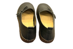 Black Khaki Flat Shoes For Women