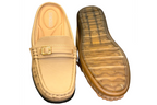 Khaki Brown Mules For Women
