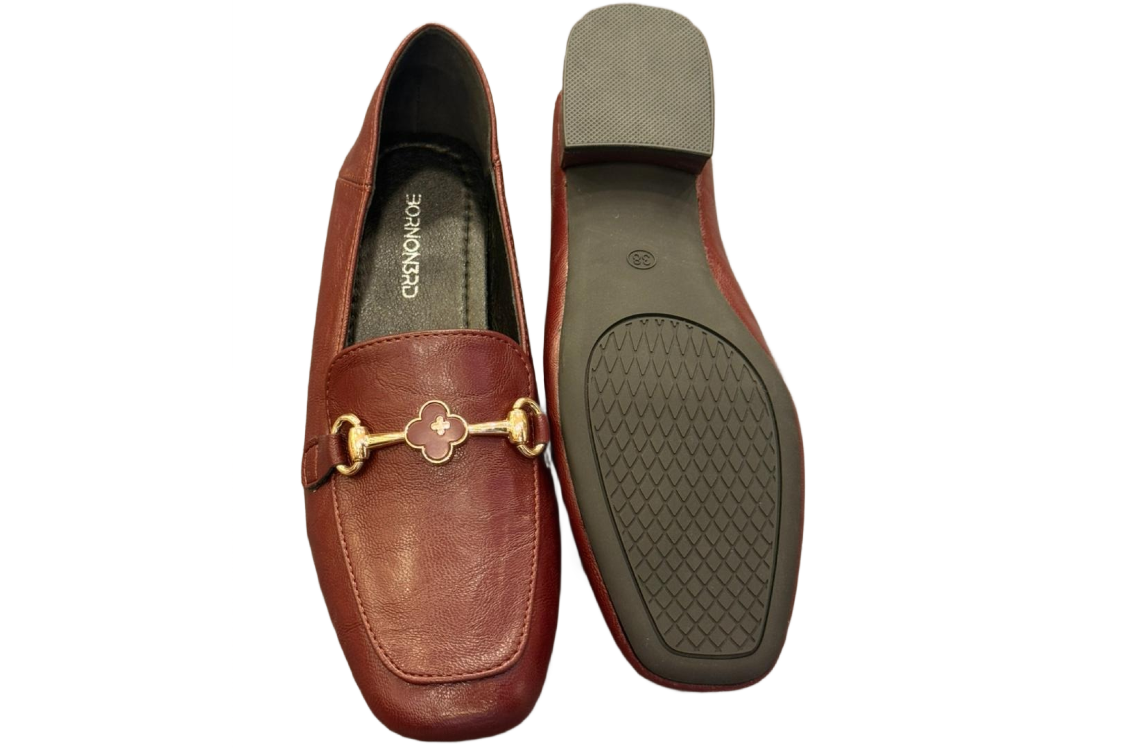 Black Maroon Heel Shoes For Women