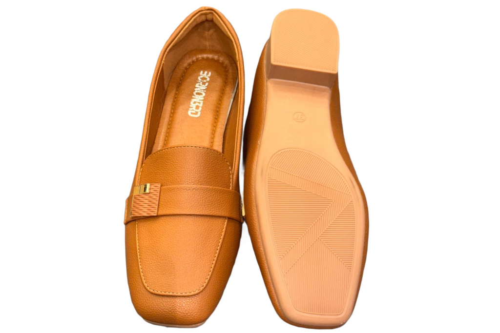 Black Brown Office Shoes For Women